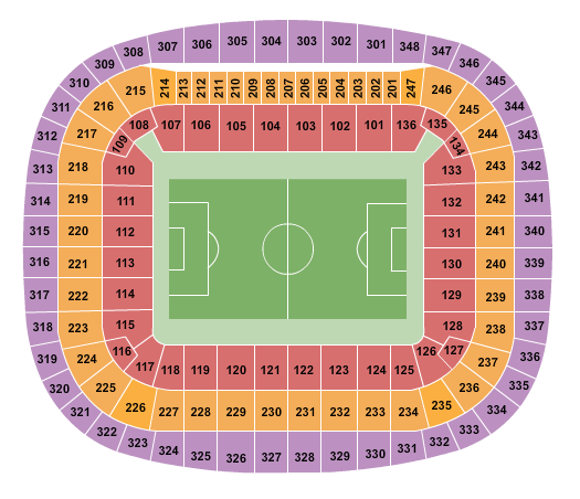 Allianz Arena Guns N' Roses Seating Chart